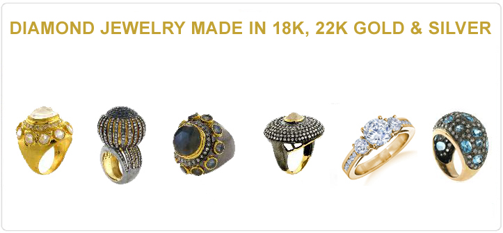 Silver stone pave beads
